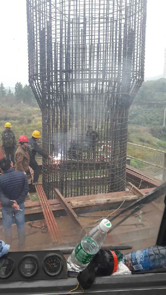益娄高速公路11标涟水大桥11-4桩基施工